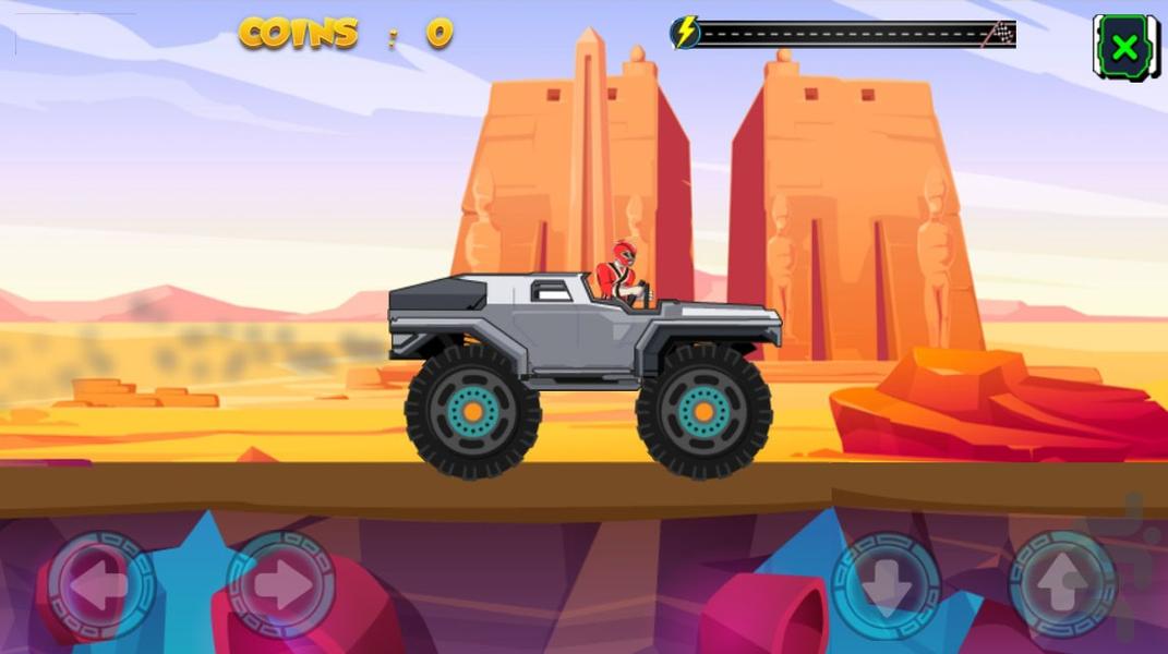 بازی ماشین دیوانه - عکس بازی موبایلی اندروید