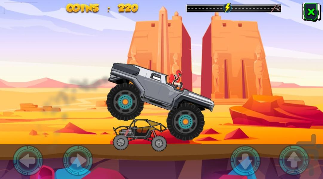 بازی ماشین دیوانه - عکس بازی موبایلی اندروید