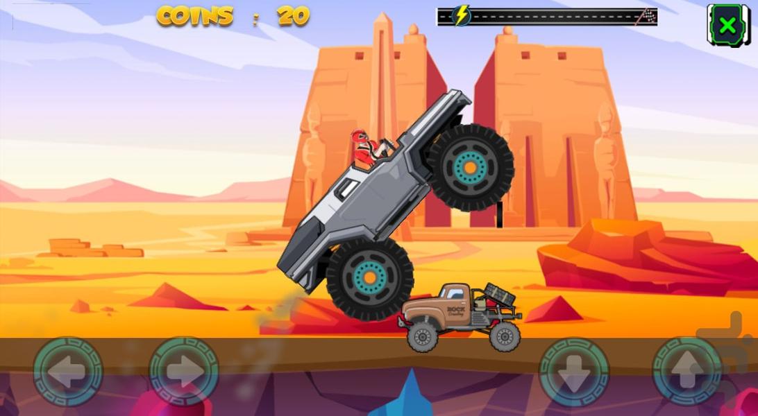 بازی ماشین دیوانه - عکس بازی موبایلی اندروید