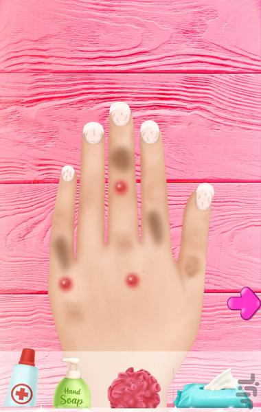 بازی سالن ناخن عروس - عکس بازی موبایلی اندروید