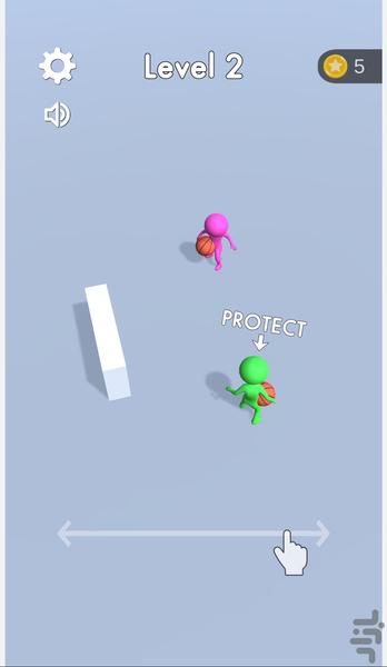 بازی گرگم به هوا - Gameplay image of android game