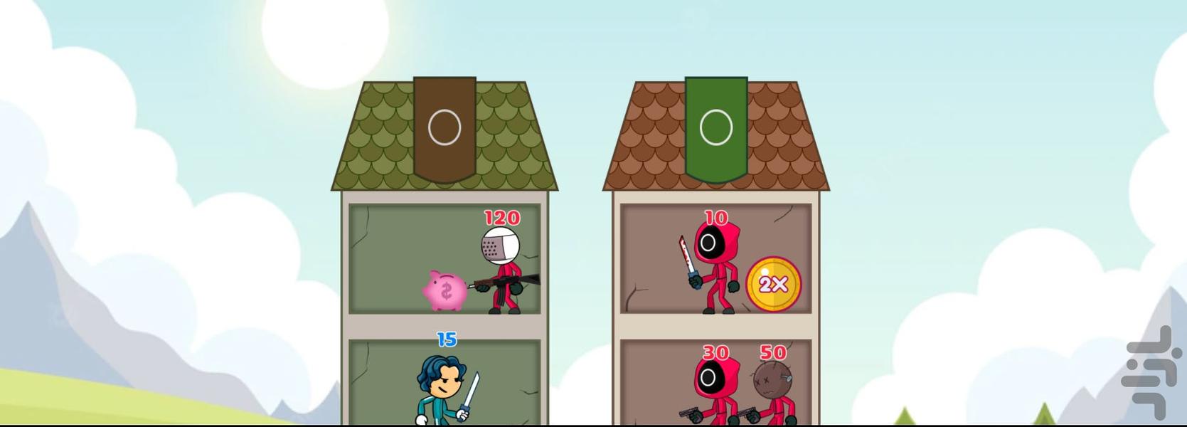 بازی برج مرکب - Gameplay image of android game