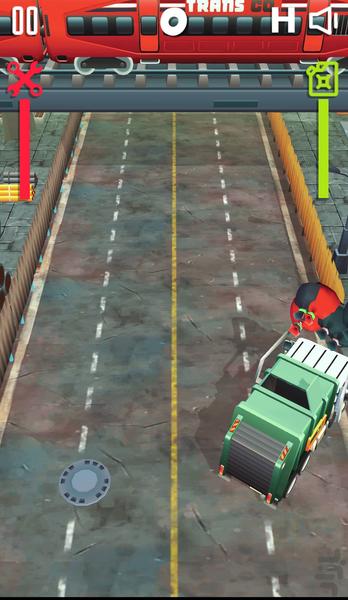 بازی ماشین زباله - Gameplay image of android game