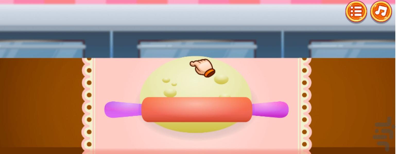 بازی اشپزی پخت دونات - Gameplay image of android game