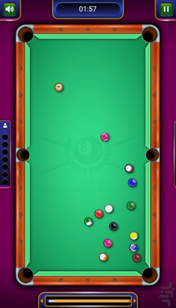 بازی بیلیارد حرفه ای - عکس بازی موبایلی اندروید