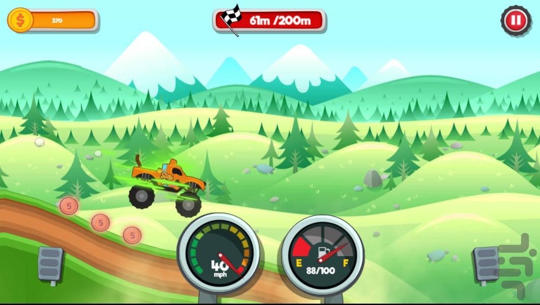 ماشین بازی اسکوبی دو - Gameplay image of android game