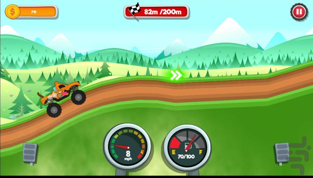 ماشین بازی اسکوبی دو - Gameplay image of android game