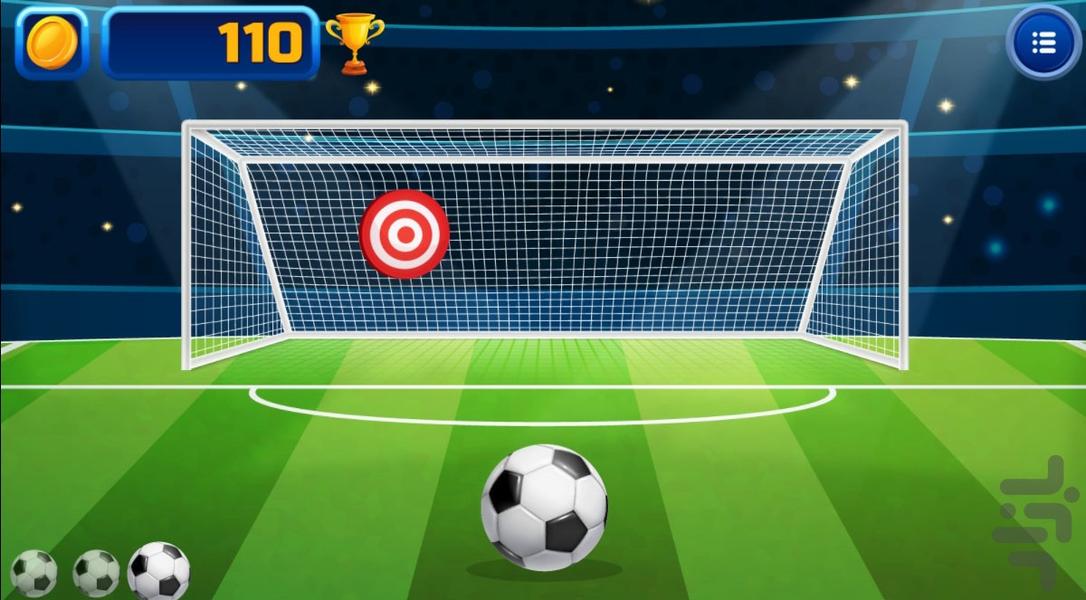 بازی پنالتی کودکانه - عکس بازی موبایلی اندروید