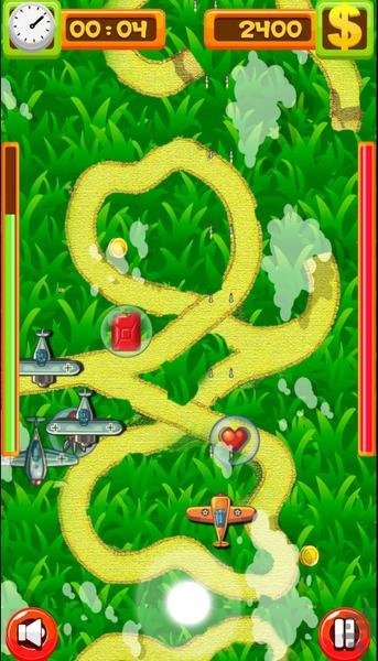 هواپیما چنگی - عکس بازی موبایلی اندروید