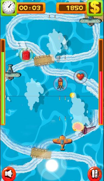 هواپیما چنگی - عکس بازی موبایلی اندروید