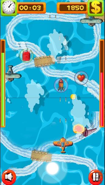 هواپیما چنگی - عکس بازی موبایلی اندروید