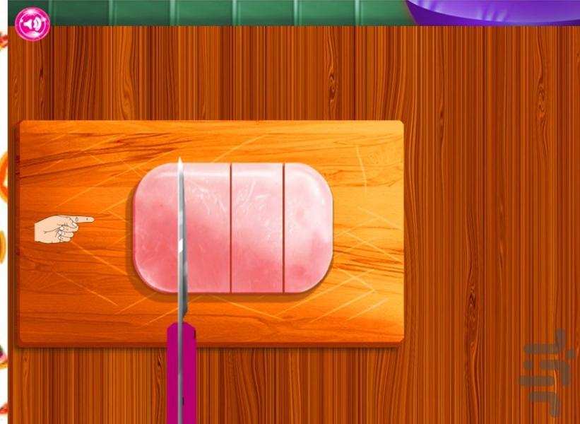 بازی پخت پیتزا - Gameplay image of android game