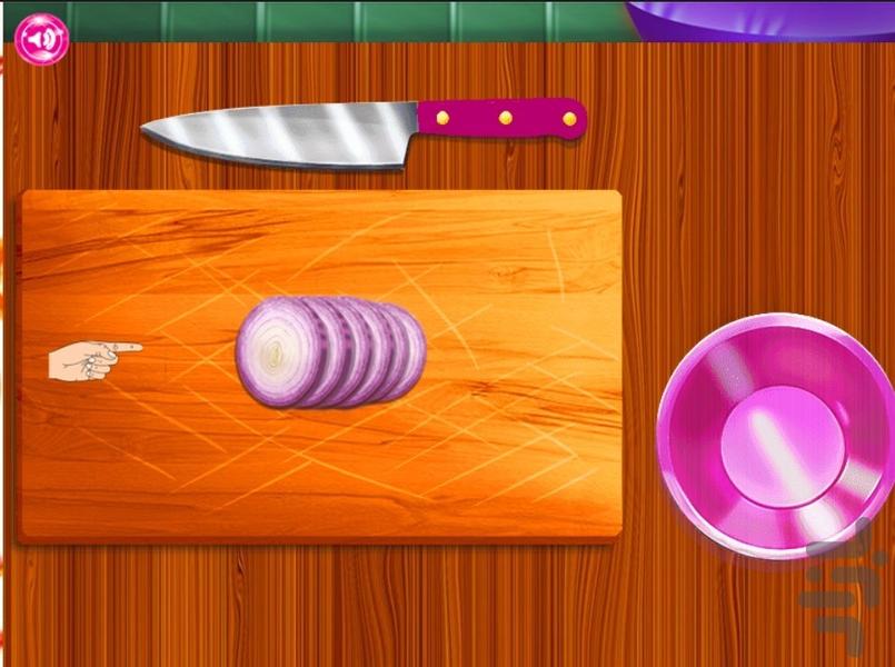 بازی پخت پیتزا - Gameplay image of android game