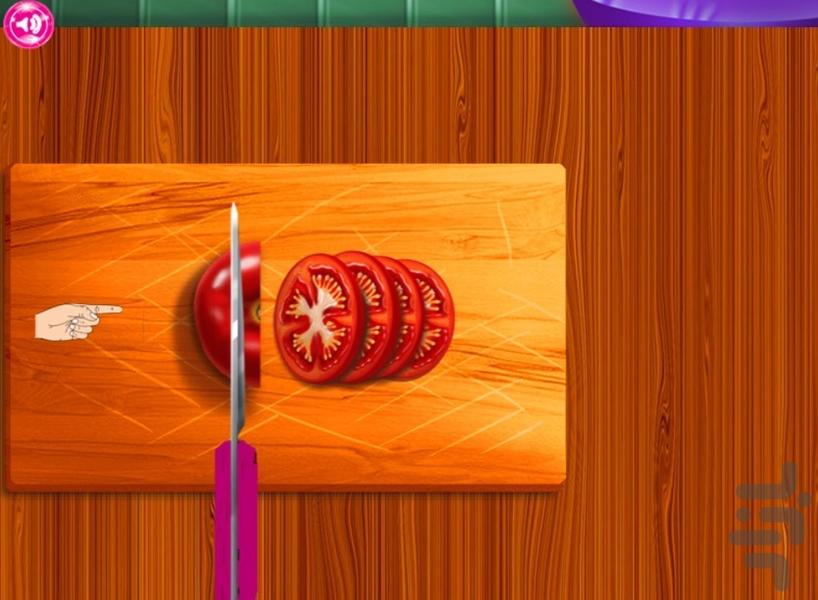 بازی پخت پیتزا - Gameplay image of android game