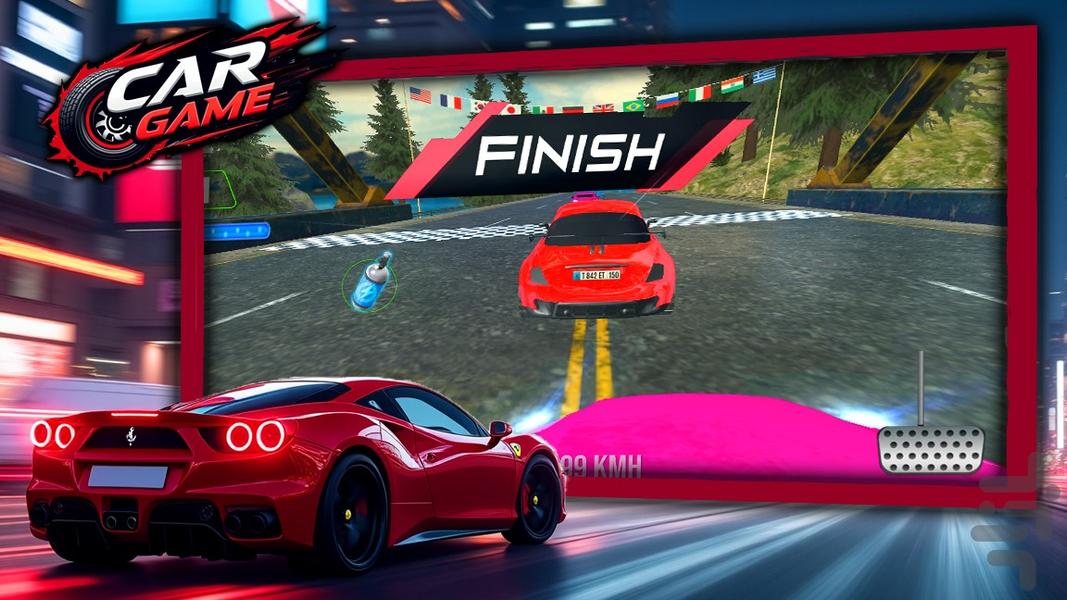 بازی ماشین بازی توربو - عکس بازی موبایلی اندروید