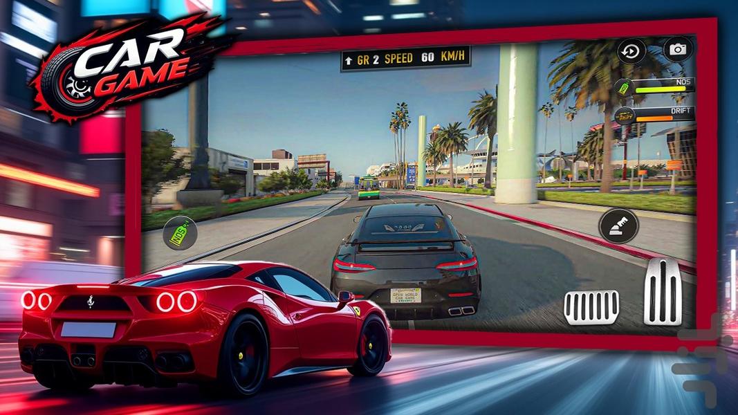 بازی ماشین بازی توربو - Gameplay image of android game