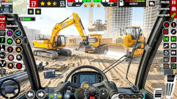 ماشین بازی ساخت و ساز - Gameplay image of android game
