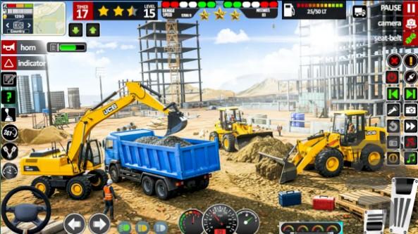 ماشین بازی ساخت و ساز - Gameplay image of android game