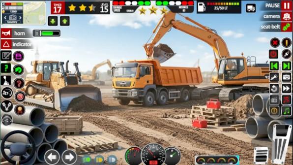 ماشین بازی ساخت و ساز - Gameplay image of android game