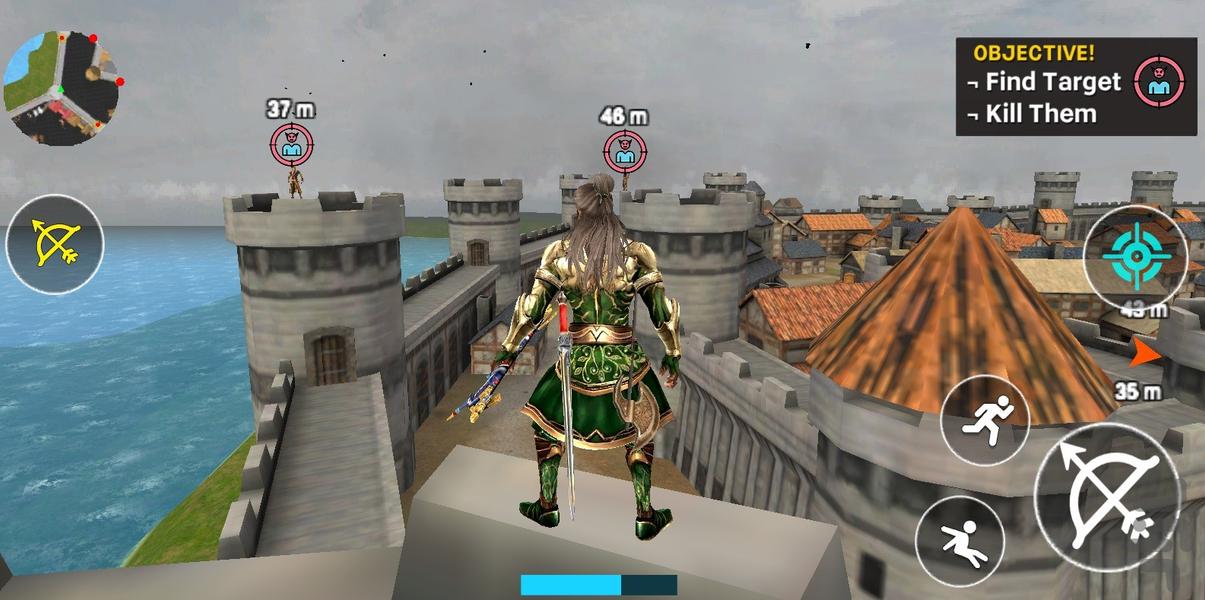 شمشیر بازی - Gameplay image of android game
