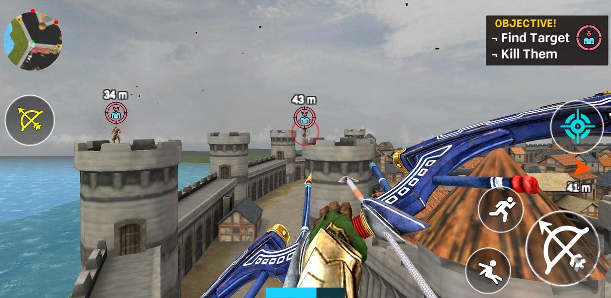 شمشیر بازی - Gameplay image of android game