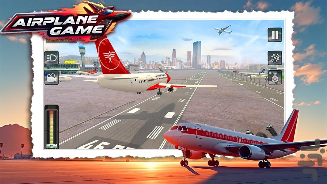 بازی هواپیمایی - Gameplay image of android game
