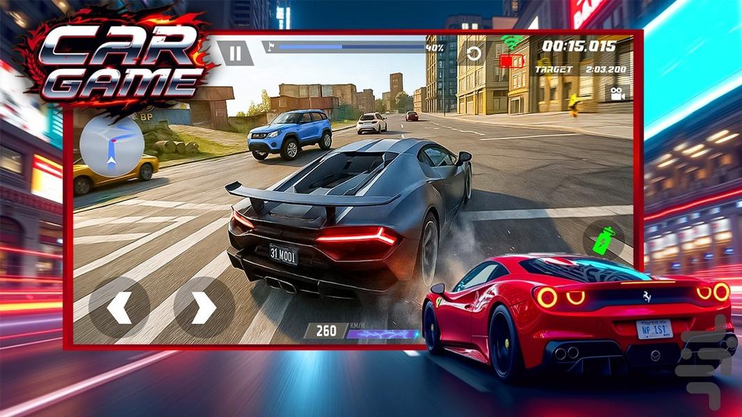 بازی ماشینی ماشین بازی - Gameplay image of android game
