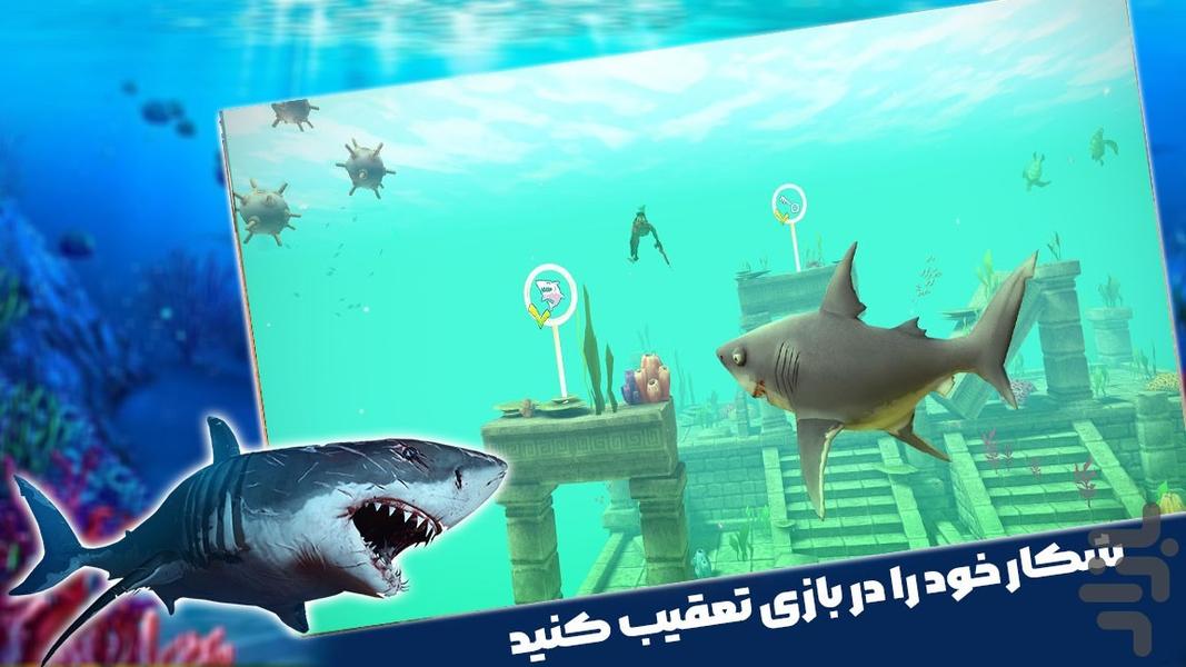 بازی کوسه - عکس بازی موبایلی اندروید