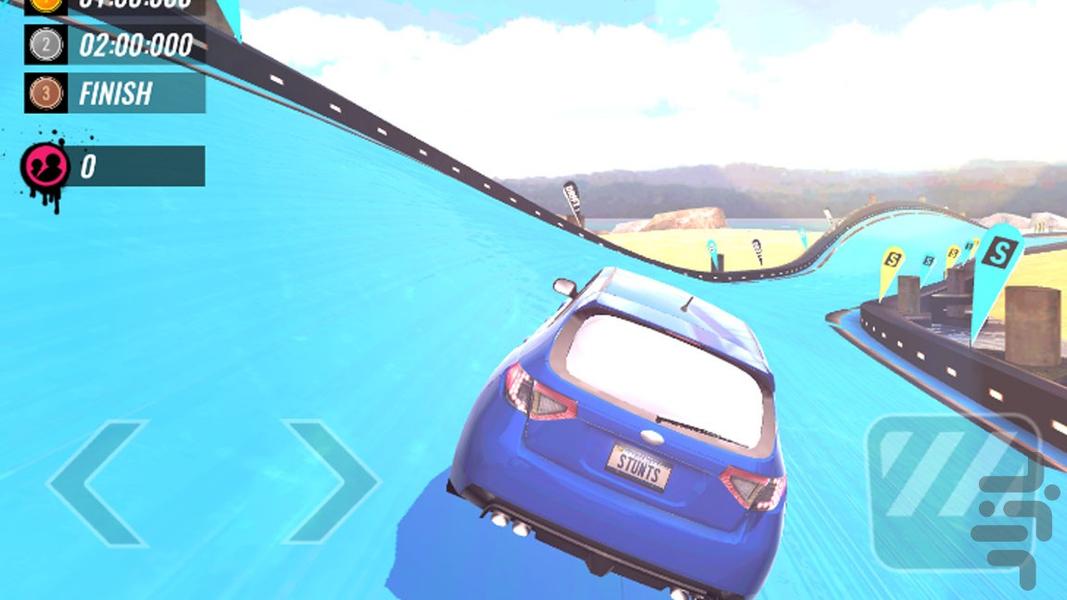 بازی ماشین مسابقه ای - Gameplay image of android game