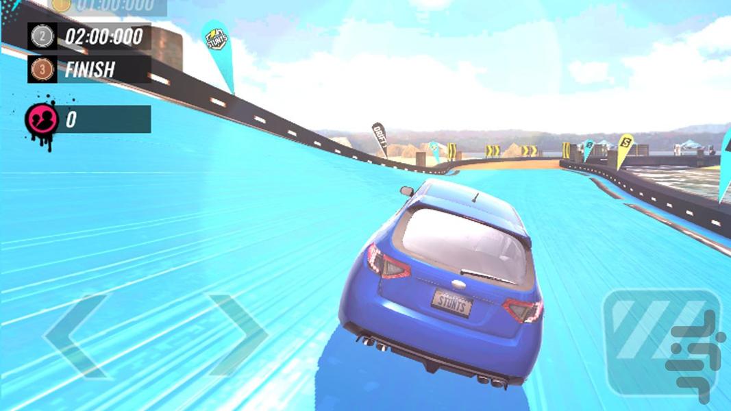بازی ماشین مسابقه ای - Gameplay image of android game