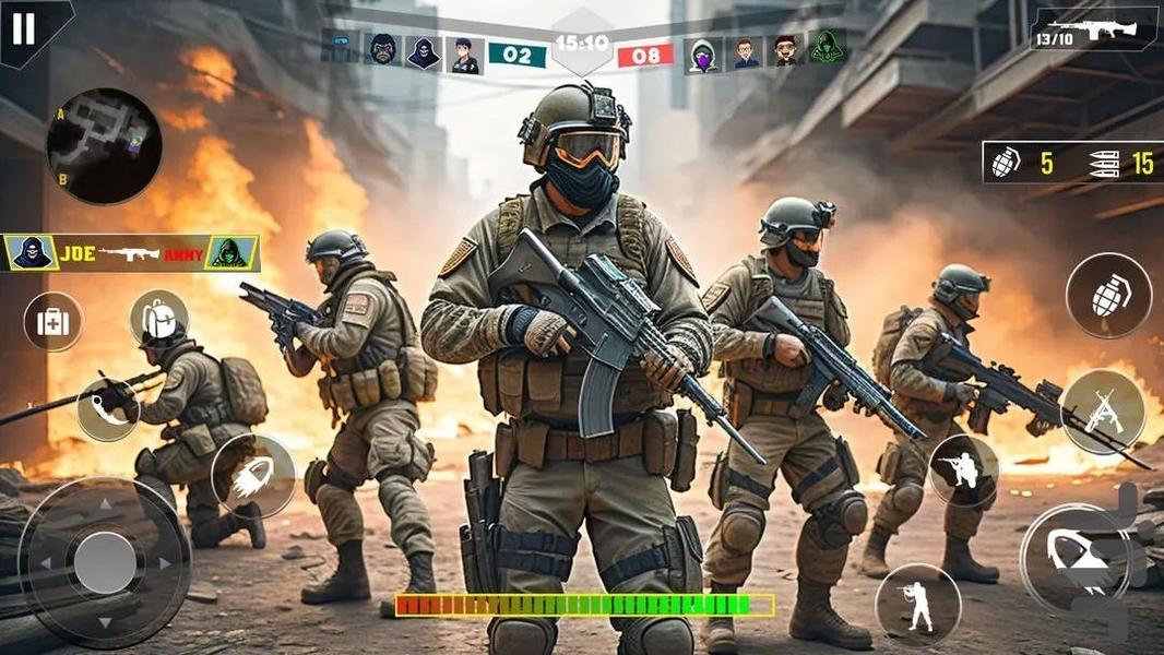 بازی تفنگی کلاشینکف - Gameplay image of android game