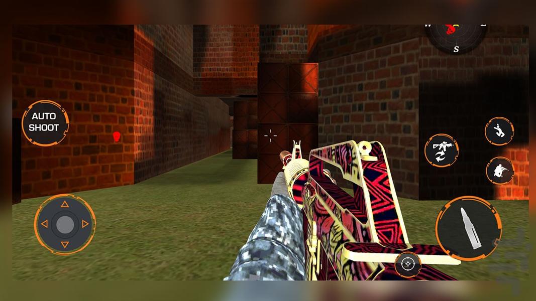 بازی تفنگی کلاشینکف - Gameplay image of android game