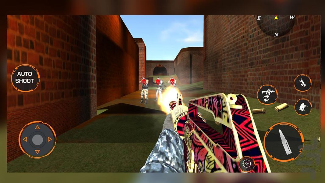 بازی تفنگی کلاشینکف - Gameplay image of android game