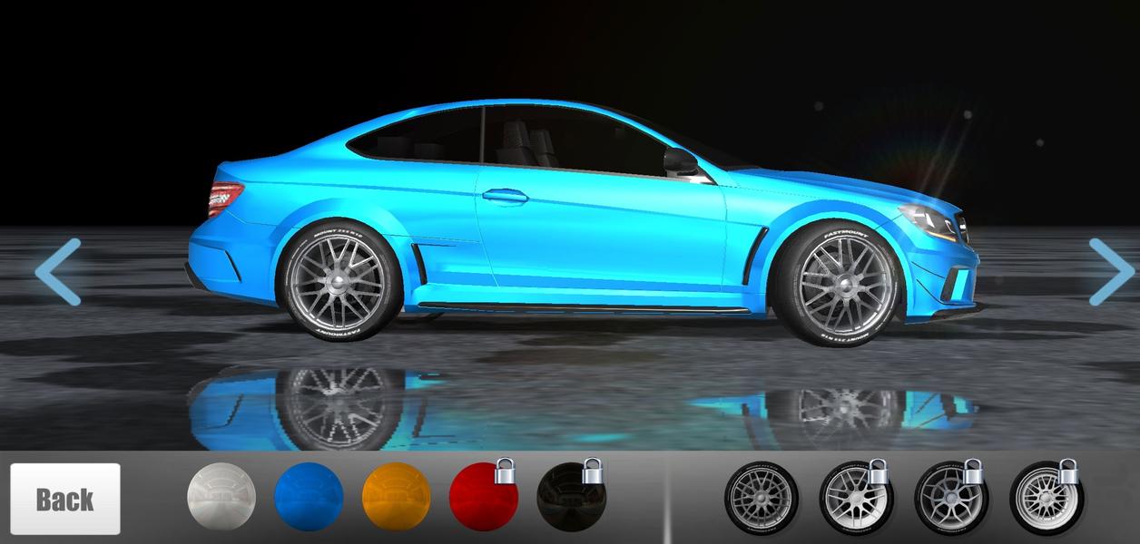 بازی رانندگی با مرسدس بنز - Gameplay image of android game