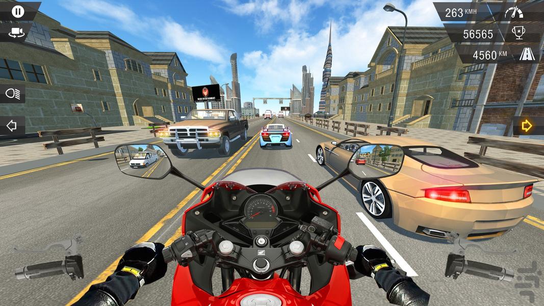 موتور بازی جدید دربزرگراه - عکس بازی موبایلی اندروید