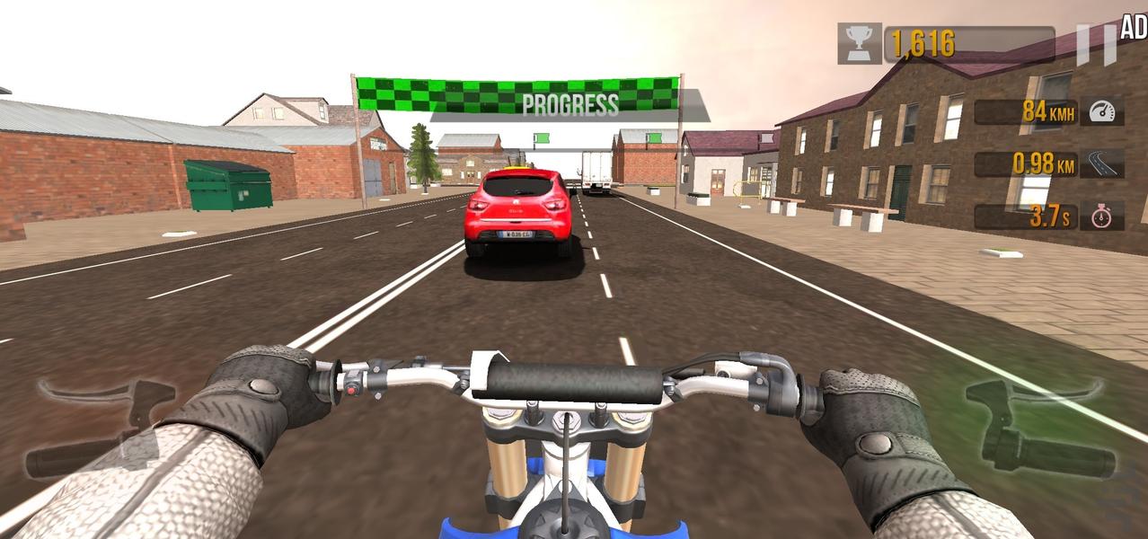 بازی جدید موتور سواری - Gameplay image of android game