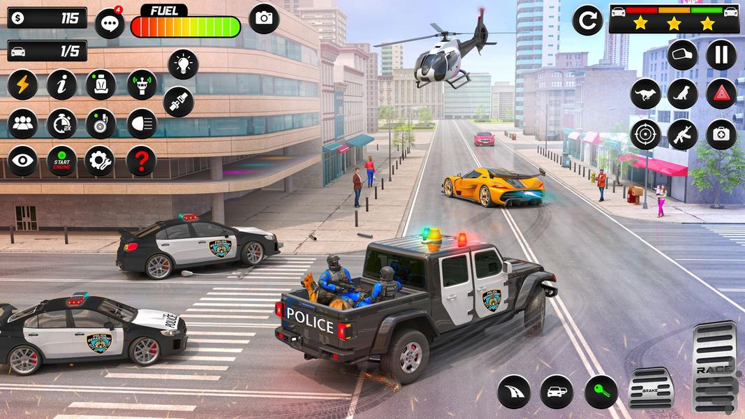 بازی دزد و پلیس - Gameplay image of android game