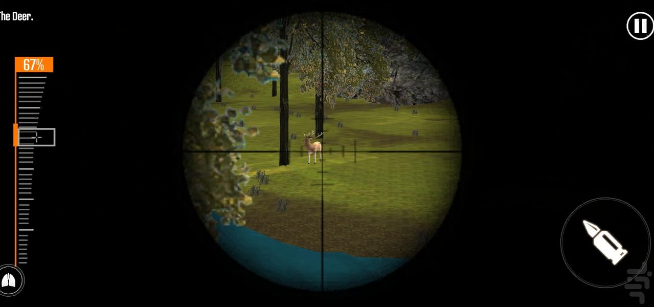 شکار گوزن | آهو | بازی شکارچی - عکس بازی موبایلی اندروید