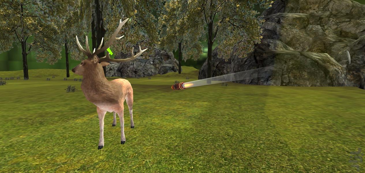 شکار گوزن | آهو | بازی شکارچی - عکس بازی موبایلی اندروید