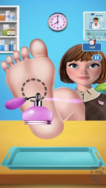 بازی دخترانه دکتری - عکس بازی موبایلی اندروید