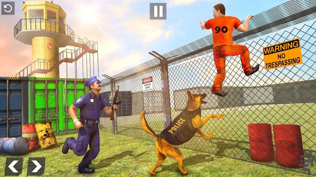 بازی سگ پلیس - Gameplay image of android game