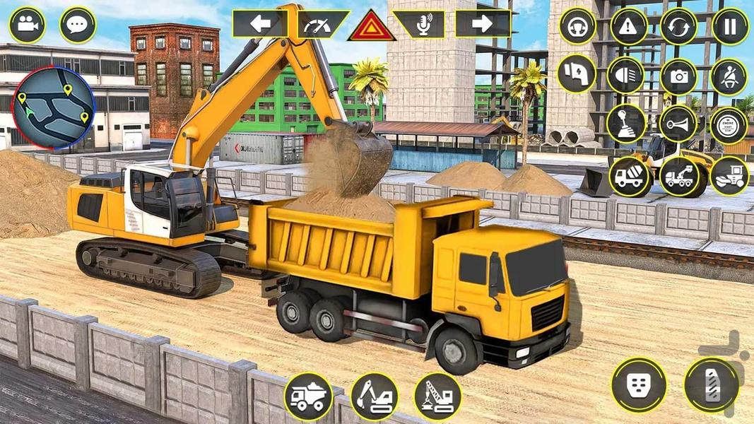 بازی جدید ماشین سنگین راه ساختمان - Gameplay image of android game
