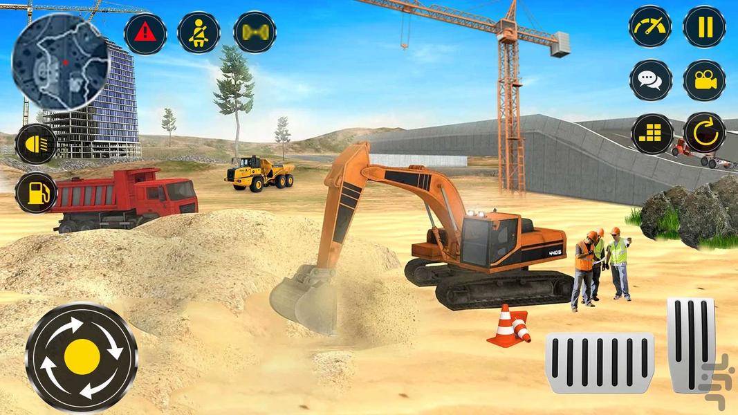 بازی ماشین سنگین - Gameplay image of android game