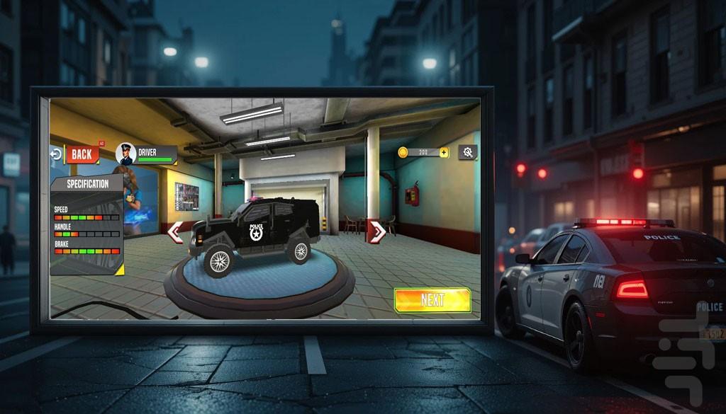 بازی دزد و پلیس - عکس بازی موبایلی اندروید