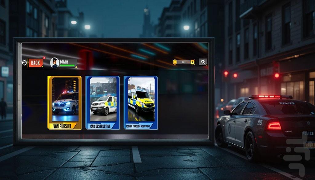 بازی دزد و پلیس - عکس بازی موبایلی اندروید