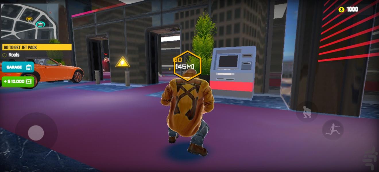 بازی سرقت بزرگ اتومبیل - Gameplay image of android game
