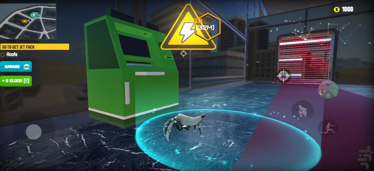 بازی سرقت بزرگ اتومبیل - Gameplay image of android game