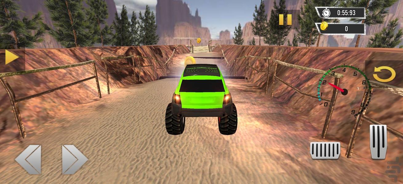ماشین بازی افرودی - Gameplay image of android game