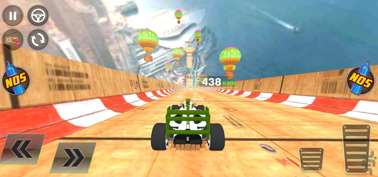 بازی ماشین مسابقه فرمول یک - Gameplay image of android game