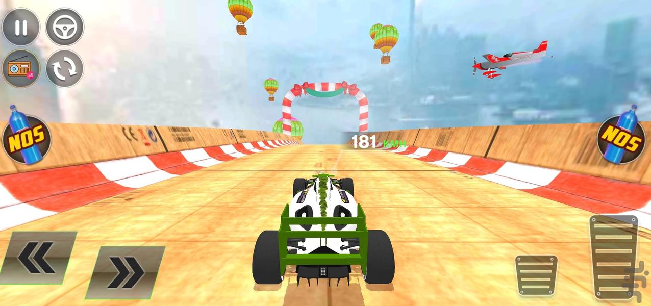 بازی ماشین مسابقه فرمول یک - Gameplay image of android game